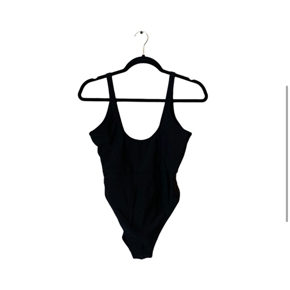 MISSGUIDED NWOT Black High Leg Waistband Swimsuit 8 - Picture 5 of 10